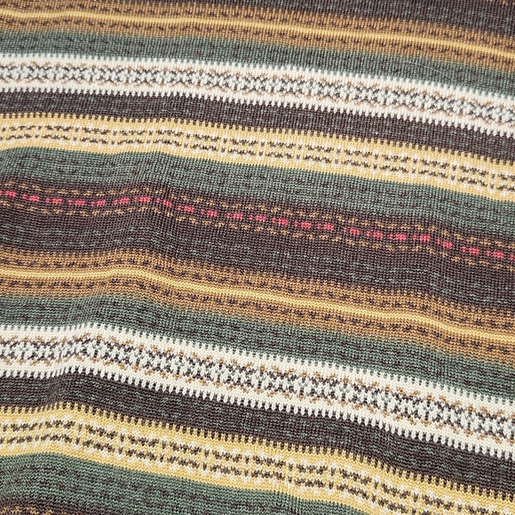 GAP Mens Merino Wool Pullover V-Neck Sweater Vest Brown Fall Autumn Shades XL - Picture 2 of 6